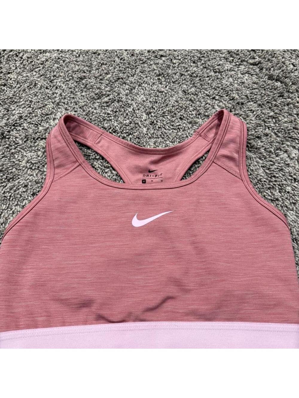 Nike Dri-Fit Pink Sports Bra Medium